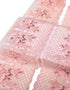 Aurora Blossom Beaded Border Lace - (Pink)